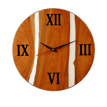 Rustic Roman Wall Clock