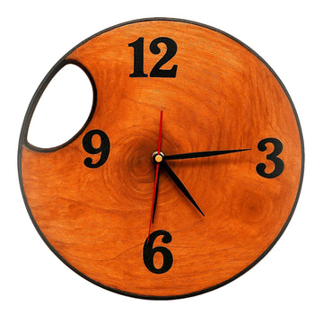 Elegant Wooden Round Clock