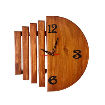 Half Circle Wooden Elegance