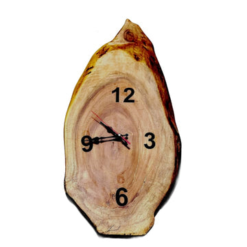 Natural Wooden Clock Face
