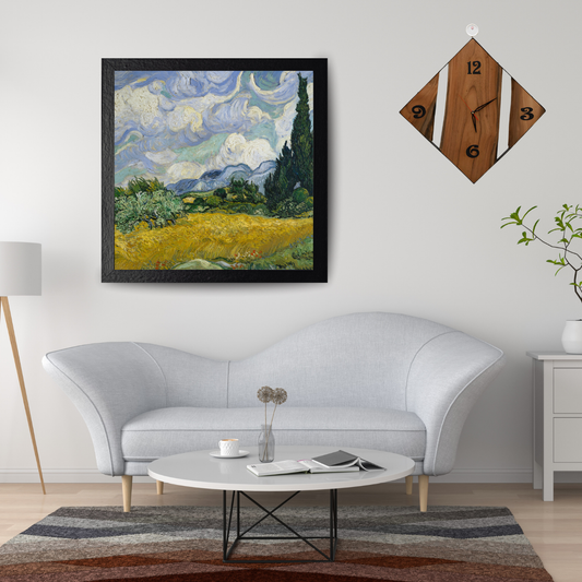 Modern Wooden Wall Clock – Handcrafted Design