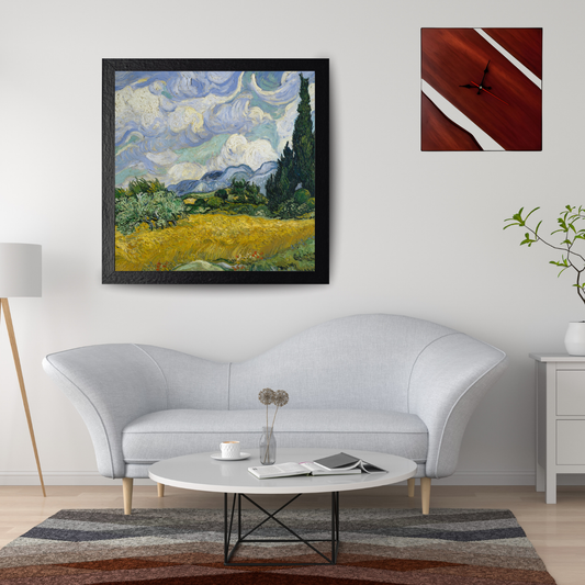 Premium Wooden Wall Clock – Modern Minimal Design (Silent Movement)