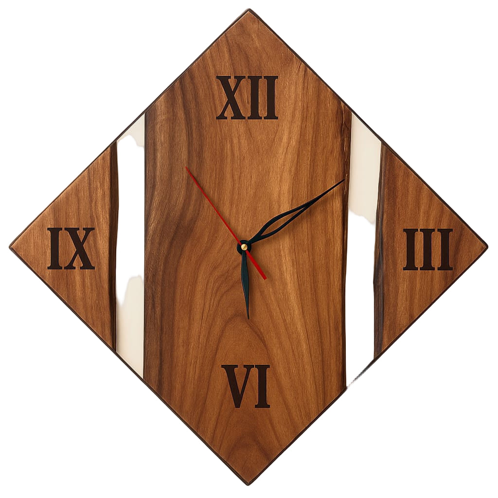 Square Shaped Roman Clock