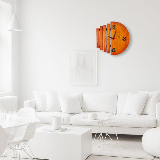 Half Circle Wooden Elegance