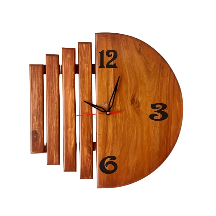 Half Circle Wooden Elegance