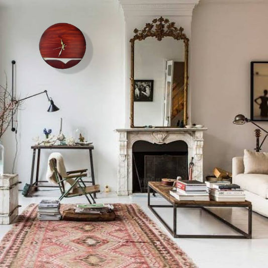 Modern Minimalist Round Clock