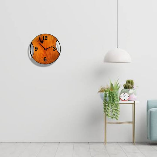 Classic Wooden Wall Clock