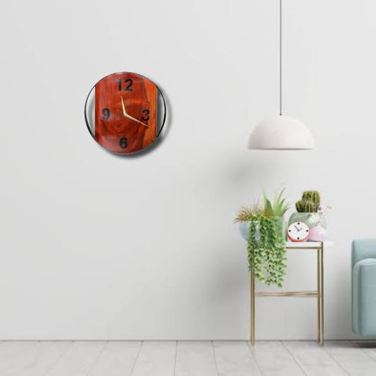 Handcrafted Wooden Timepiece Design