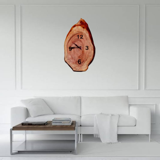 Natural Wooden Clock Face